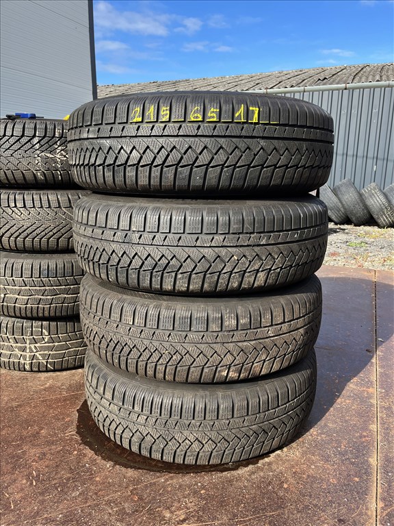 215/65 r17 Continental 2021 téligumi 4db eladó 215/65r17 garnitúra 5. kép