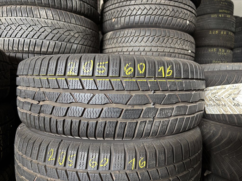 205/60 r16 Continental 2020 téligumi 4db eladó 205/60r16 garnitúra 1. kép