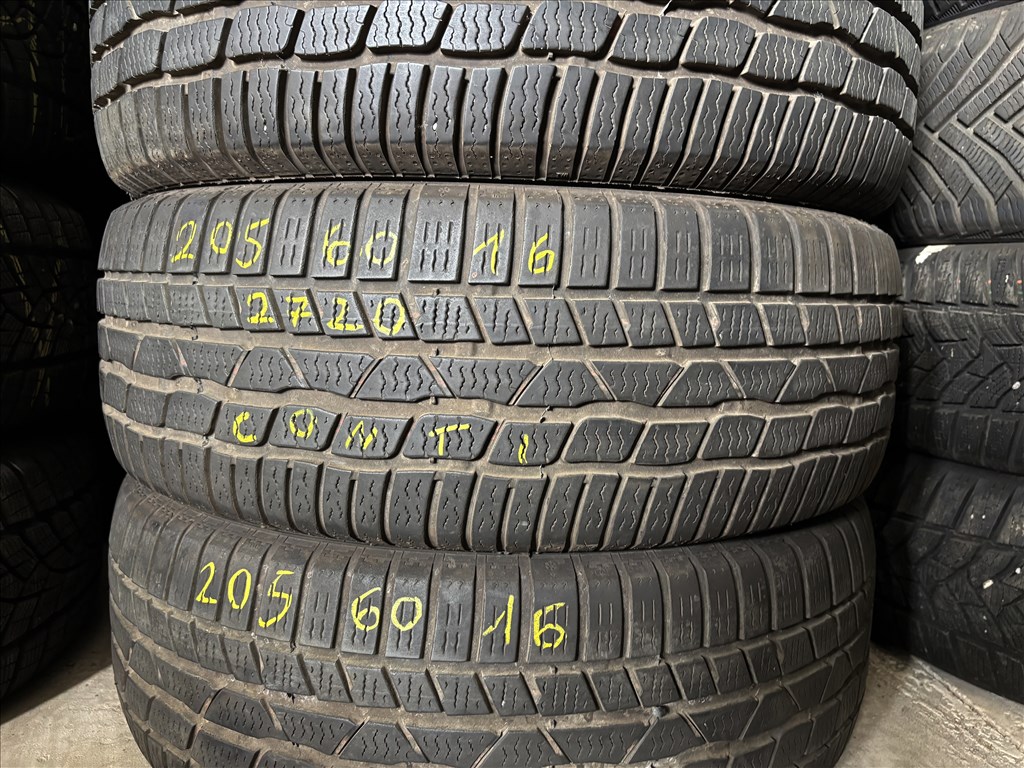 205/60 r16 Continental 2020 téligumi 4db eladó 205/60r16 garnitúra 3. kép