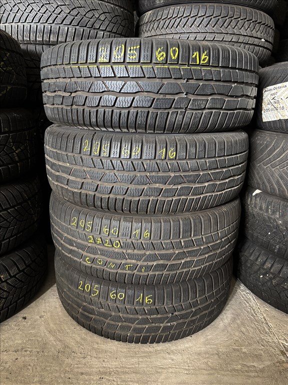 205/60 r16 Continental 2020 téligumi 4db eladó 205/60r16 garnitúra 5. kép