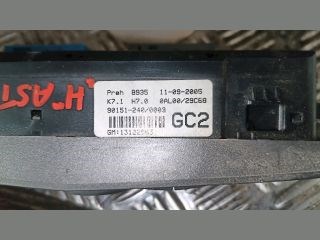 Opel Zafira B Fűtéskapcsoló (Nem klímás) *127215* 901512400003 4. kép