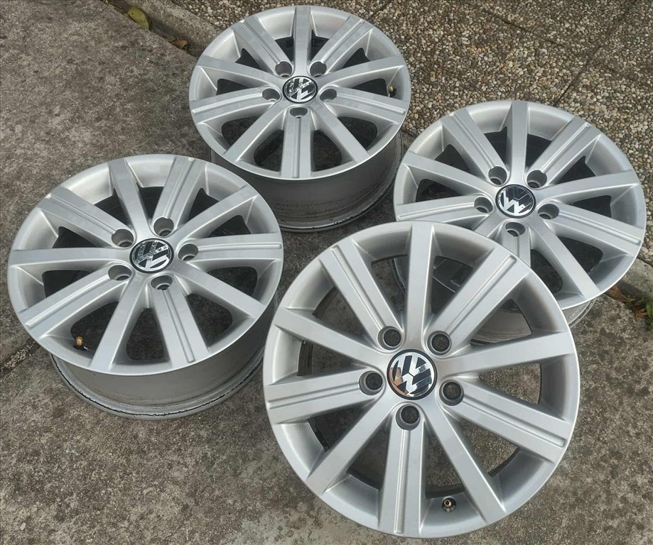 5x112 15 Volkswagen gyári alufelni r15 " VW Skoda Seat 4. kép