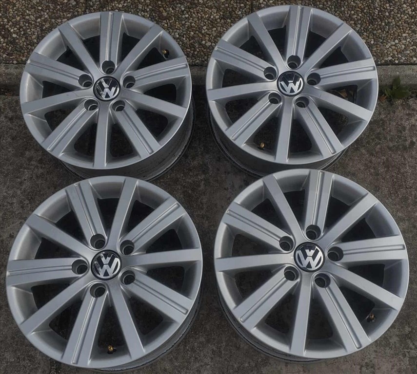 5x112 15 Volkswagen gyári alufelni r15 " VW Skoda Seat 2. kép