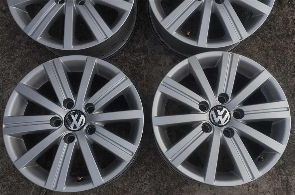5x112 15 Volkswagen gyári alufelni r15 " VW Skoda Seat 6. kép