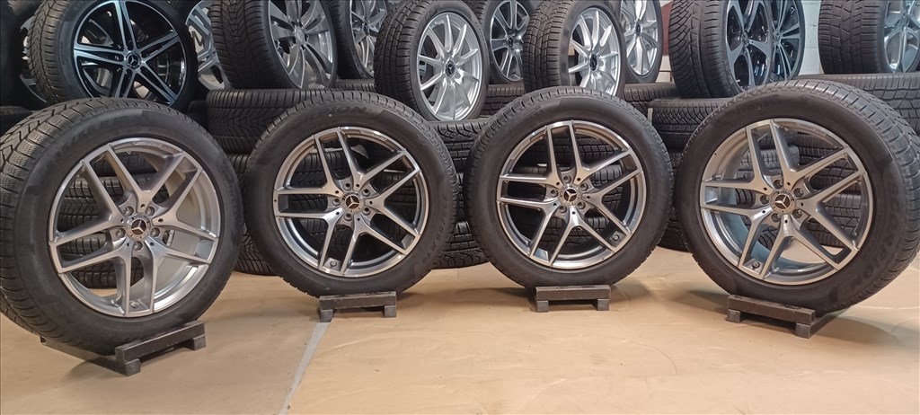 Mercedes W253 AMG GLC 5x112 8x19 235/55 R19 téli gumikkal 4db 6. kép