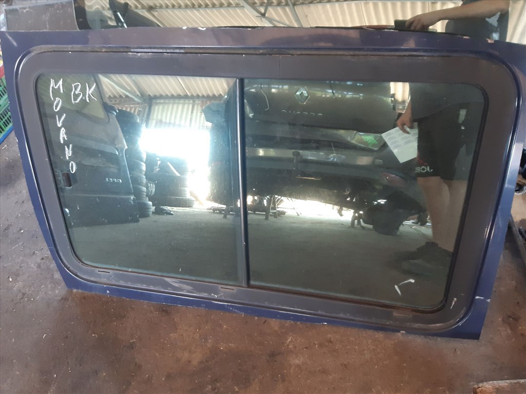 Renault Master Bal Középsõ Tolóablak Üveg 1. kép