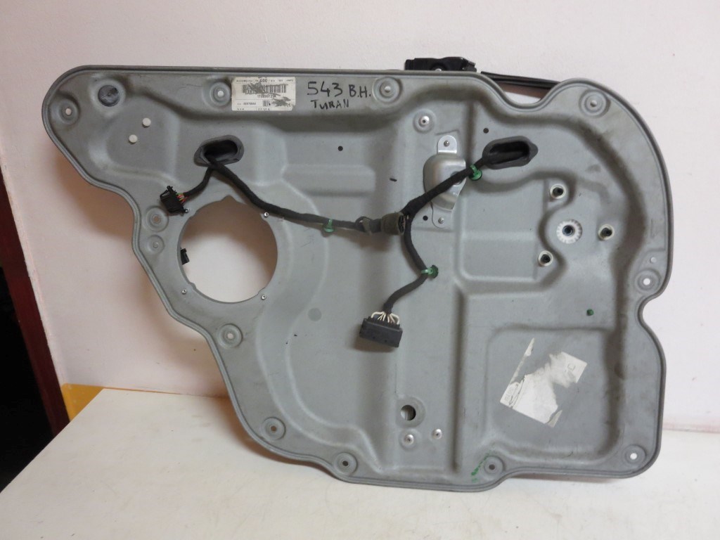 Volkswagen Touran (1T) bal hátsó Ablakemelõ szerkezet elektromos 1. kép