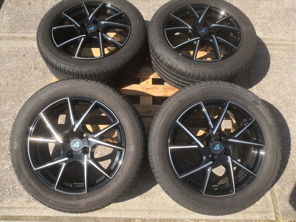 4x100-as lyukosztású használt alufelnik 3. kép