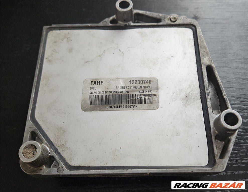 Opel Astra H 1.6 Motorvezérlő Z16xep 12230740 2. kép
