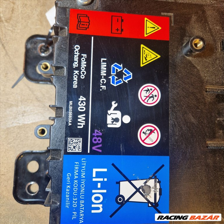 Ford Transit Custom (V362) 2.0 EcoBlue Diesel Hybrid 170 LE hybrid akkumulátor 2629419 kk2110b759ap 4. kép