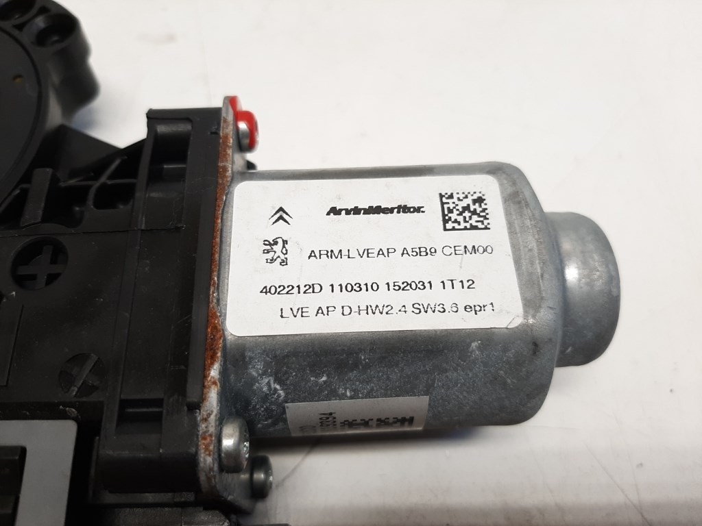 Citroen C3 (SC) jobb hátsó ablakemelõ motor 3. kép