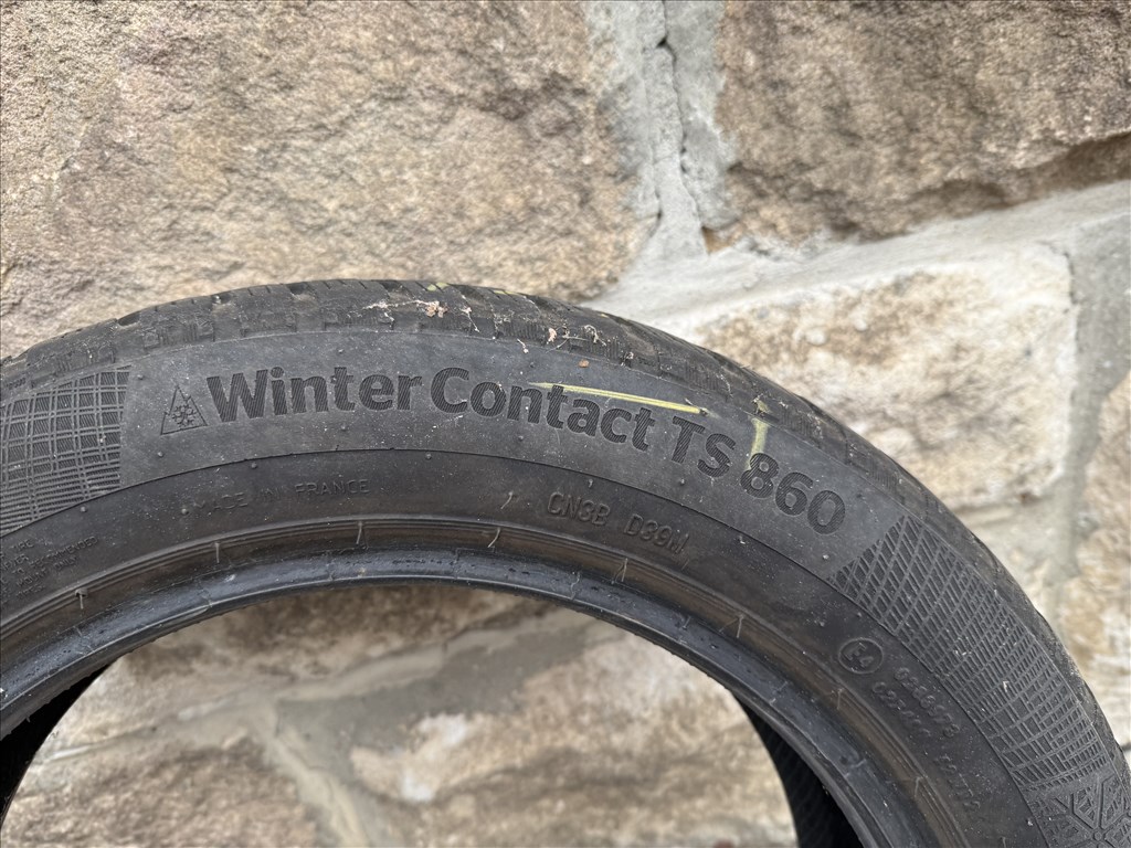 175/60 R15 Continental TS860P 1db téli 175/6015" használt Continental téli gumi gumi 2. kép