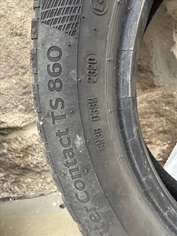 175/60 R15 Continental TS860P 1db téli 175/6015" használt Continental téli gumi gumi 6. kép