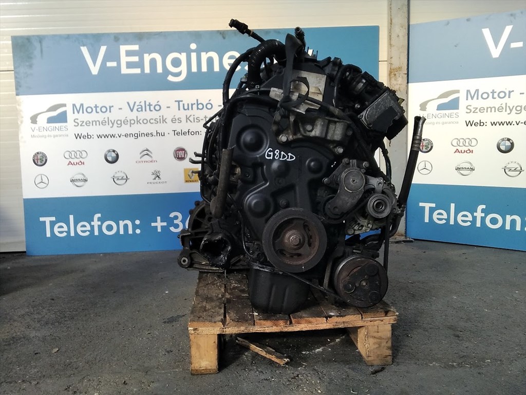 Ford G8DD bontott motor  1. kép