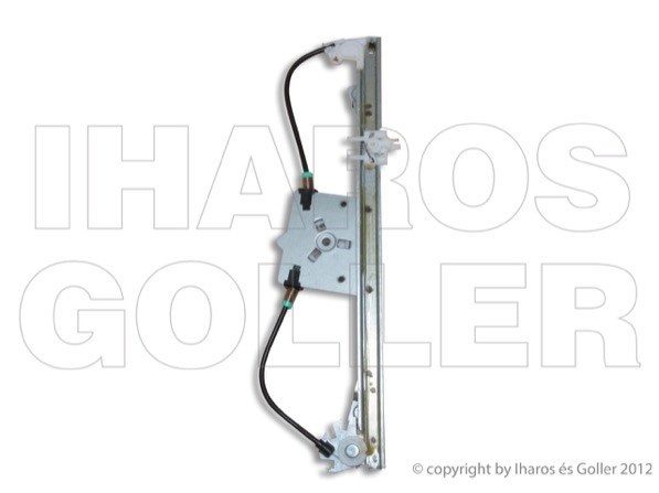 Fiat Punto 2005-2009 Grande  - Ablakemelő mot nélk., aut stop, bal első (5 ajtós) 1. kép
