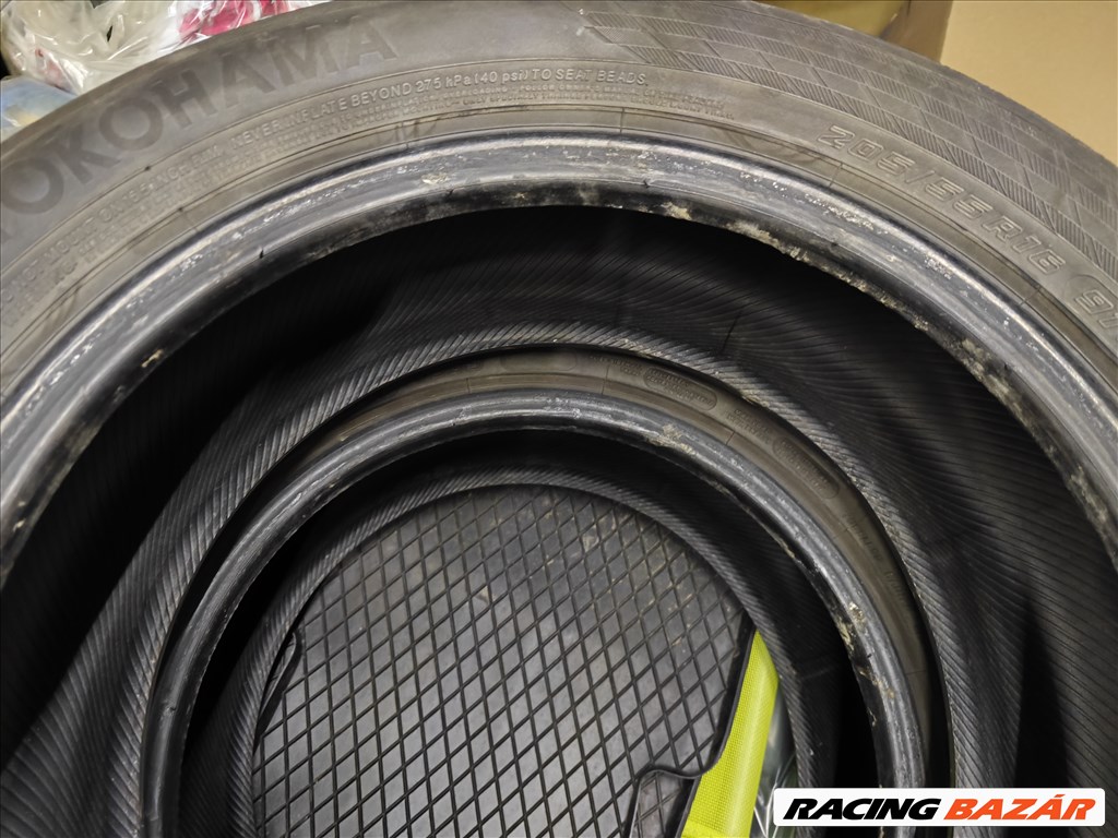  205/5516" használt Yokohama V905  téli gumi garnitúra Dot 2017 4. kép