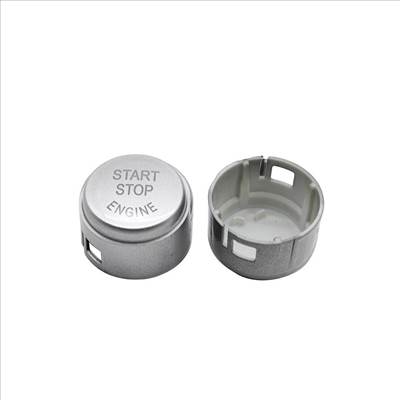 BMW F01/F02/F10/F11/F06/F12/F13 Start-Stop, indító gomb - ezüst