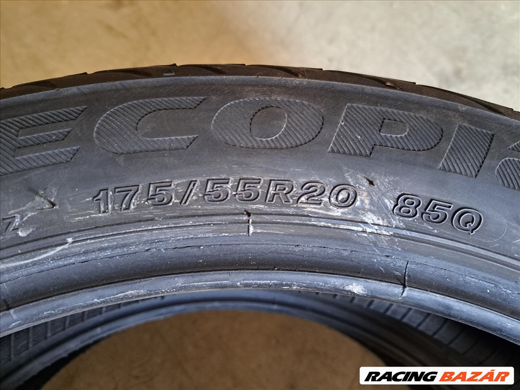 BMW I3 I3S 2db 175/55 R20 Bridgestone Ecopia EP500 Nyári Gumi ára! 15000Ft/db  6. kép