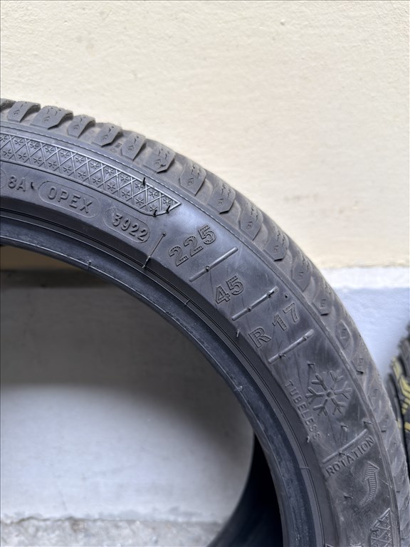 Gyári Audi 17” téli szett eladó – felni + gumi 17. kép