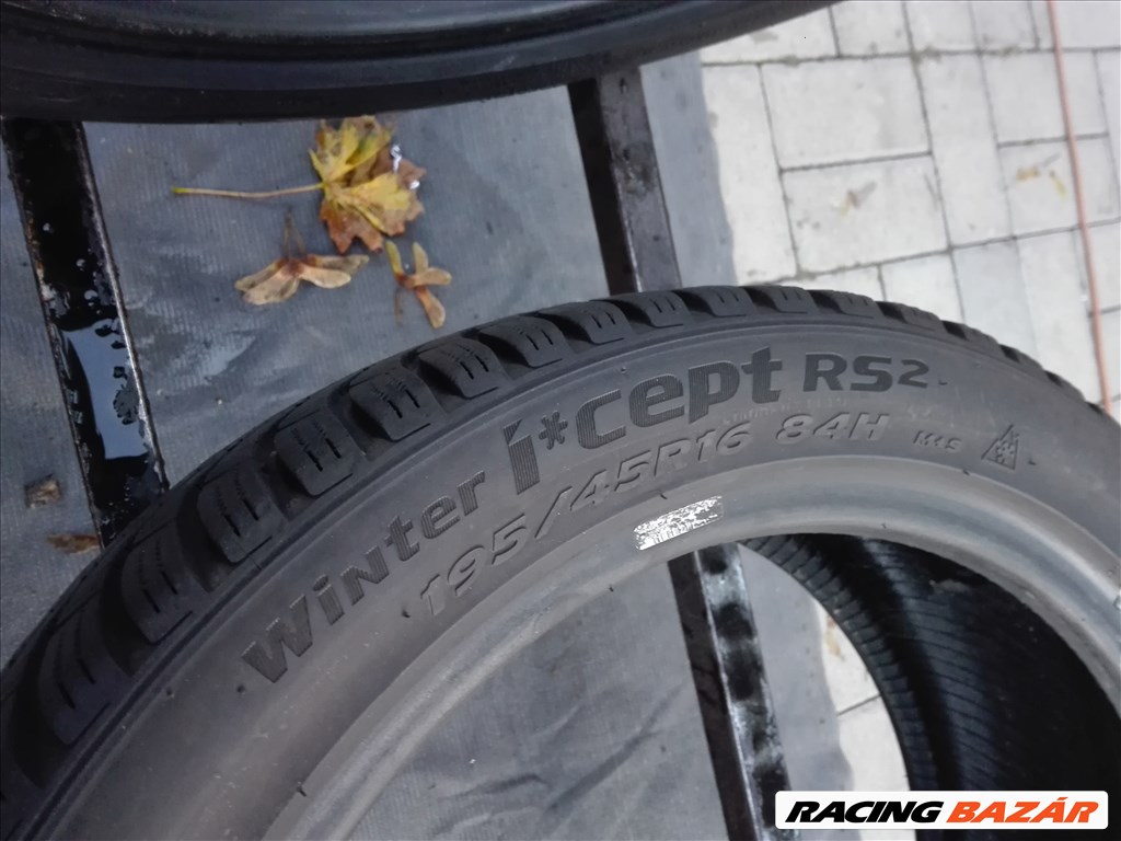 195/45R16 Hankook téli gumi 2db 195/45 r16 4. kép