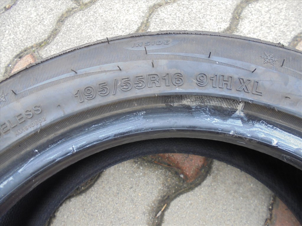 Akció !!! 195/55 R16-os 2023-as téli gumi mint az új eladó 4. kép