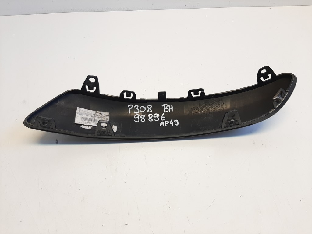 Peugeot 308 3 ajtós bal hátsó lökhárító díszléc (lökhárító díszléc) 9680442877 2. kép