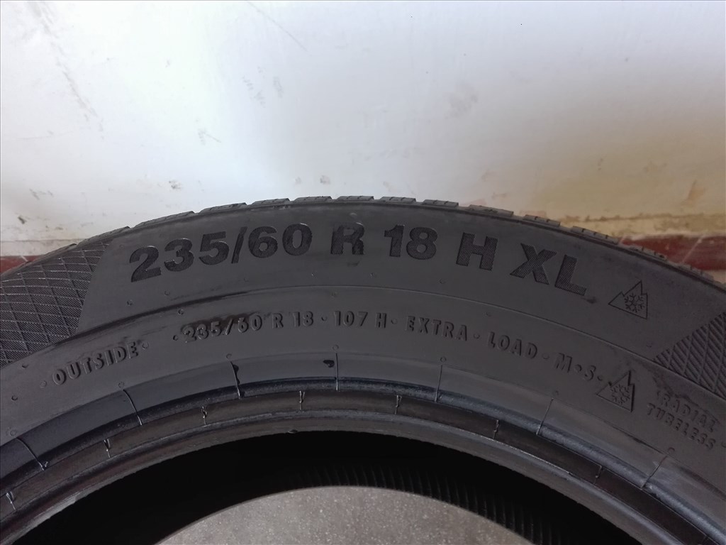 235/60R18 Continental téli gumi garnitúra 235/60 r18 11. kép