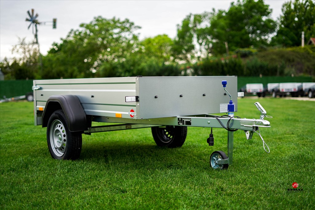 Új német Stema Opti 750 kg-os (2x1m) utánfutó csak 339.000 Ft 1. kép