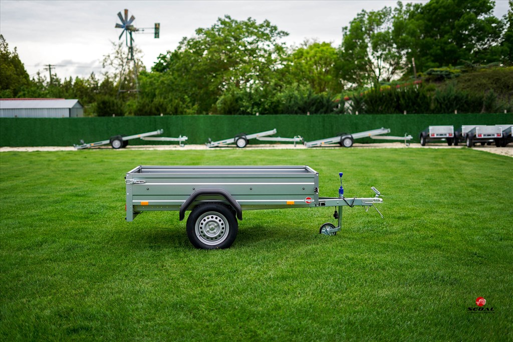 Új német Stema Opti 750 kg-os (2x1m) utánfutó csak 339.000 Ft 2. kép