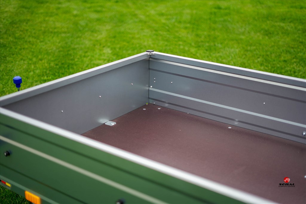 Új német Stema Opti 750 kg-os (2x1m) utánfutó csak 339.000 Ft 5. kép