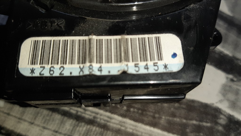 Mazda 3 (BK) MZR 1.6 légzsák átvezető szalag  x62x844545 3. kép