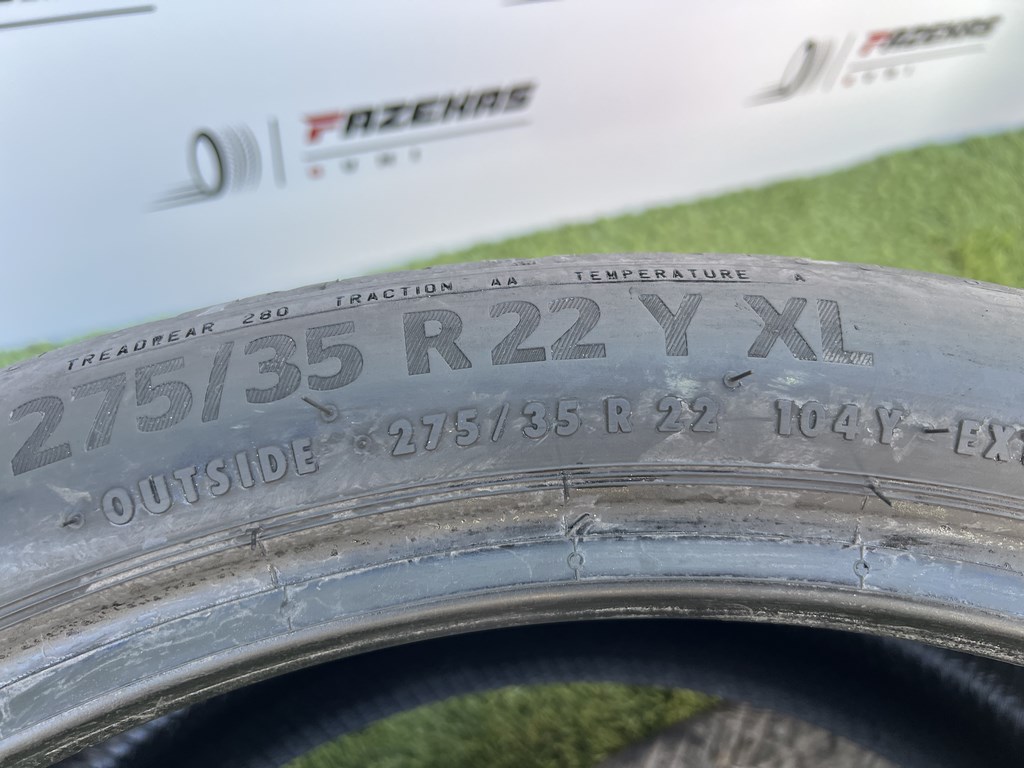 275/35 R22 Continental EcoContact 6 nyári gumi 5mm 5. kép