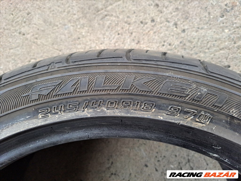 1db 245/40 R18 Falken Ziex ZE 914 nyári gumi eladó!!! ára 10000Ft Állapota: 6-7mm 2. kép