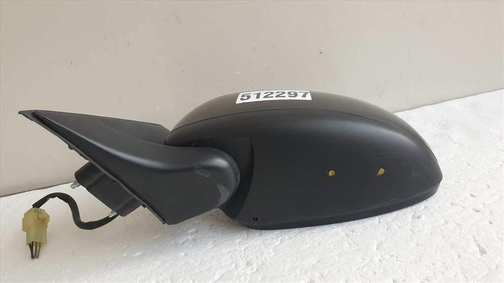 512297 Suzuki SX4, 2007  Bal Visszapillantó Tükör, 5 Vezeték, E8013929 10. kép