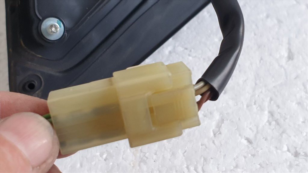 512297 Suzuki SX4, 2007  Bal Visszapillantó Tükör, 5 Vezeték, E8013929 13. kép