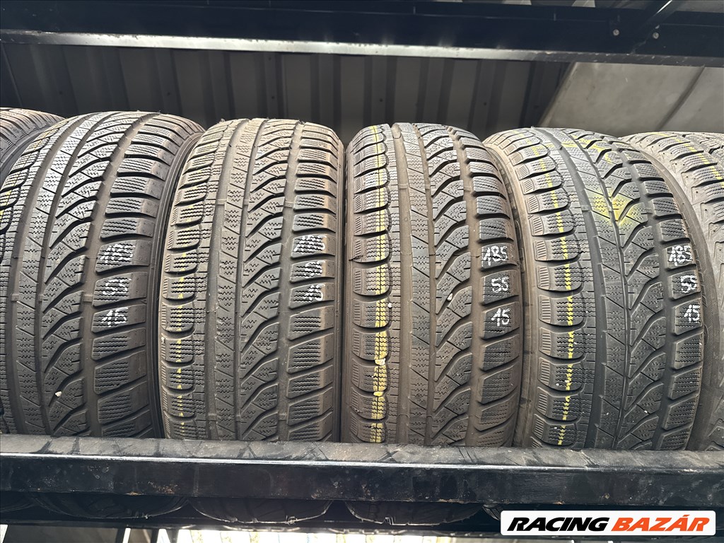185/55 R15 Dunlop Winter Response 82T | 6,5mm l 4db l DOT3510 1. kép