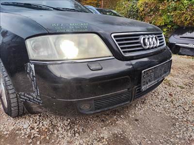 Audi A6 C5 mosós preface lökhárító ly9b fekete 
