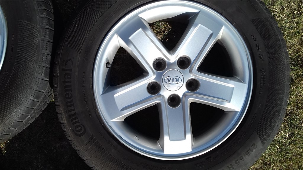  5x114.3 osztású 6,5J 16" (gyári felni) alufelni Kia Hyundai Mitsubishi Mazda Toyota stb. 3. kép