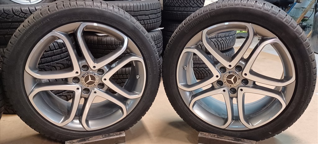 Mercedes W218 CLS 5x112 8,5x18 255/40 R18 téli gumikkal 4db 5. kép