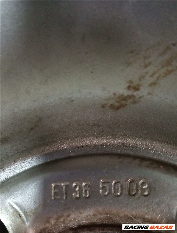  4x100 lyukosztású 14" használt lemezfelni, rajta 165/70 használt Barum nyári gumi  5. kép