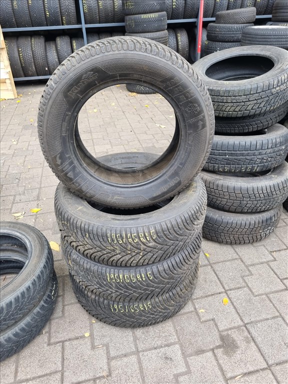  195/6515" újszerű Kleber Krisalp HP3 téli gumi 4db  2. kép