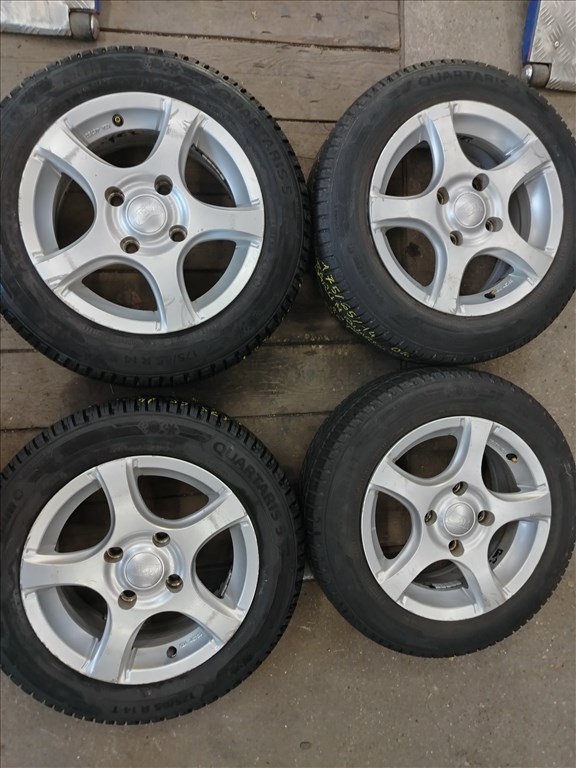  Swift I/Laguna I/Mitsubishi Lancer 14" alufelni, 175/65r14 Barum négyévszakos gumi(külön is) 1. kép
