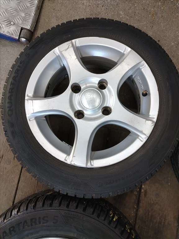  Swift I/Laguna I/Mitsubishi Lancer 14" alufelni, 175/65r14 Barum négyévszakos gumi(külön is) 4. kép