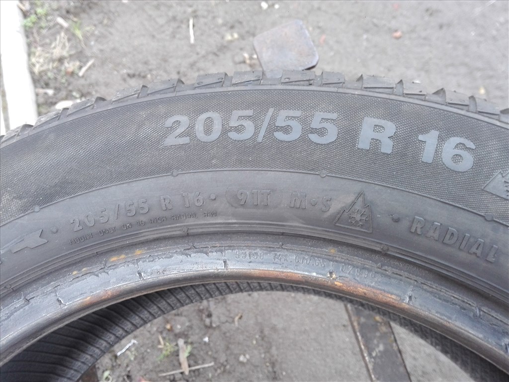 205/55R16 Continental téli gumi 2db 205/55 r16 6. kép