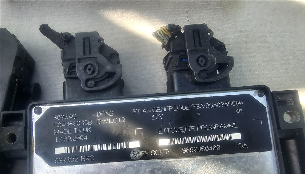 Citroën Berlingo I Motorvezérlő szett  2. kép