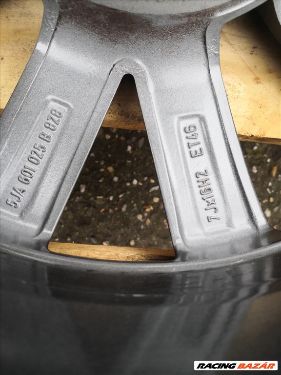 Skoda 16-os gyári alufelni pótkeréknek  4. kép