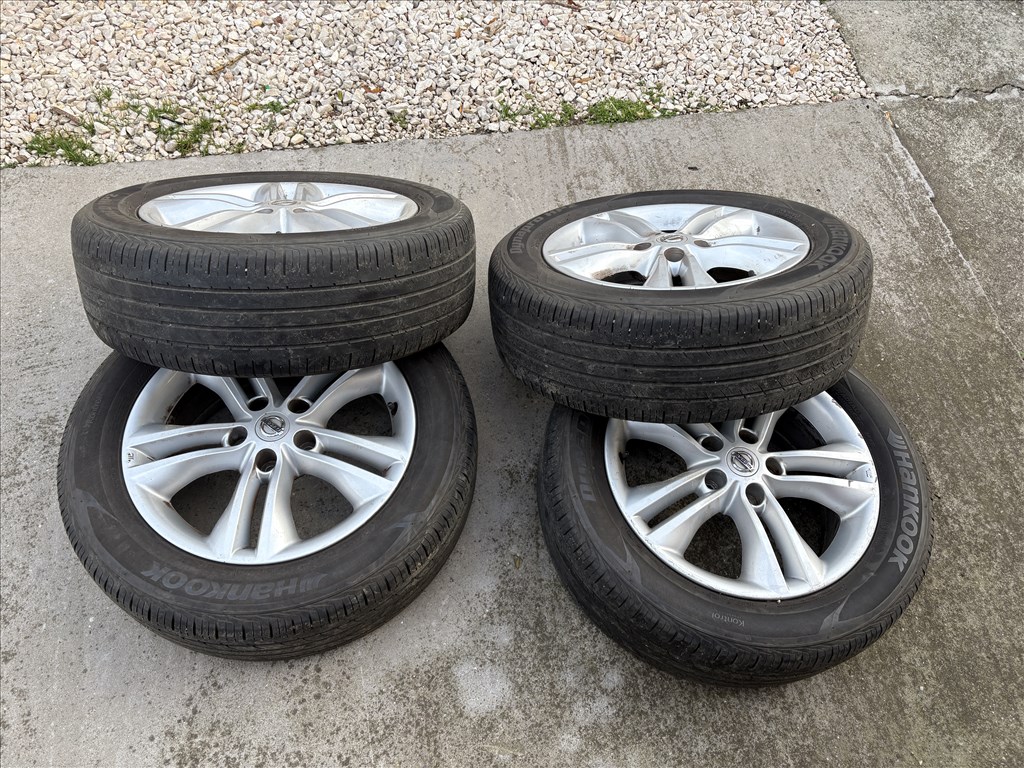 Nissan Qashqai alufelni szett, 5x114,3 17” J10/J11 40300BR07A 3. kép