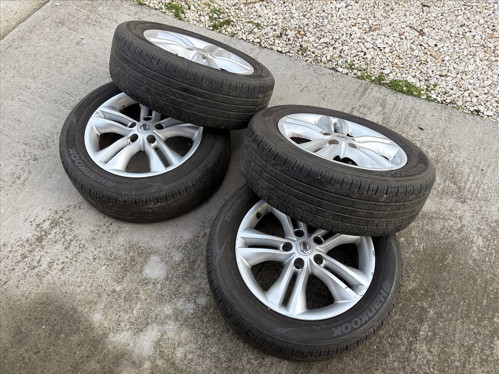 Nissan Qashqai alufelni szett, 5x114,3 17” J10/J11 40300BR07A 4. kép