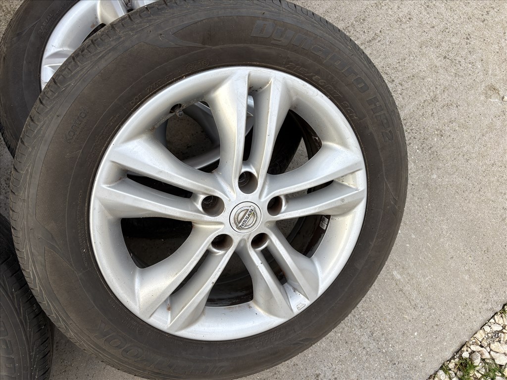 Nissan Qashqai alufelni szett, 5x114,3 17” J10/J11 40300BR07A 6. kép