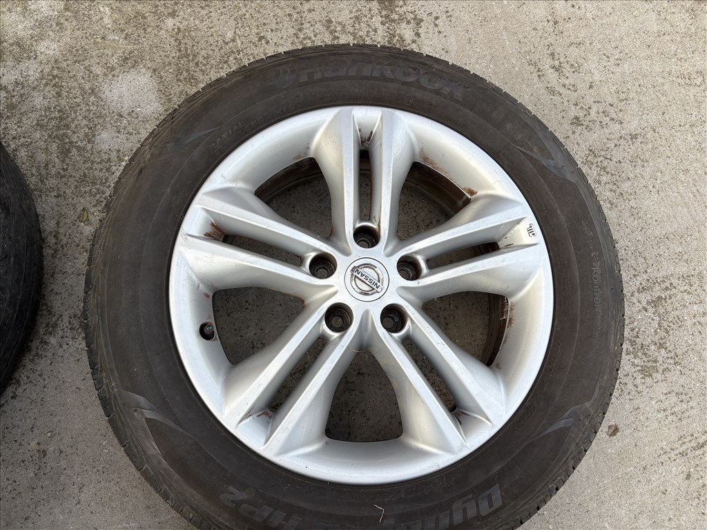 Nissan Qashqai alufelni szett, 5x114,3 17” J10/J11 40300BR07A 8. kép